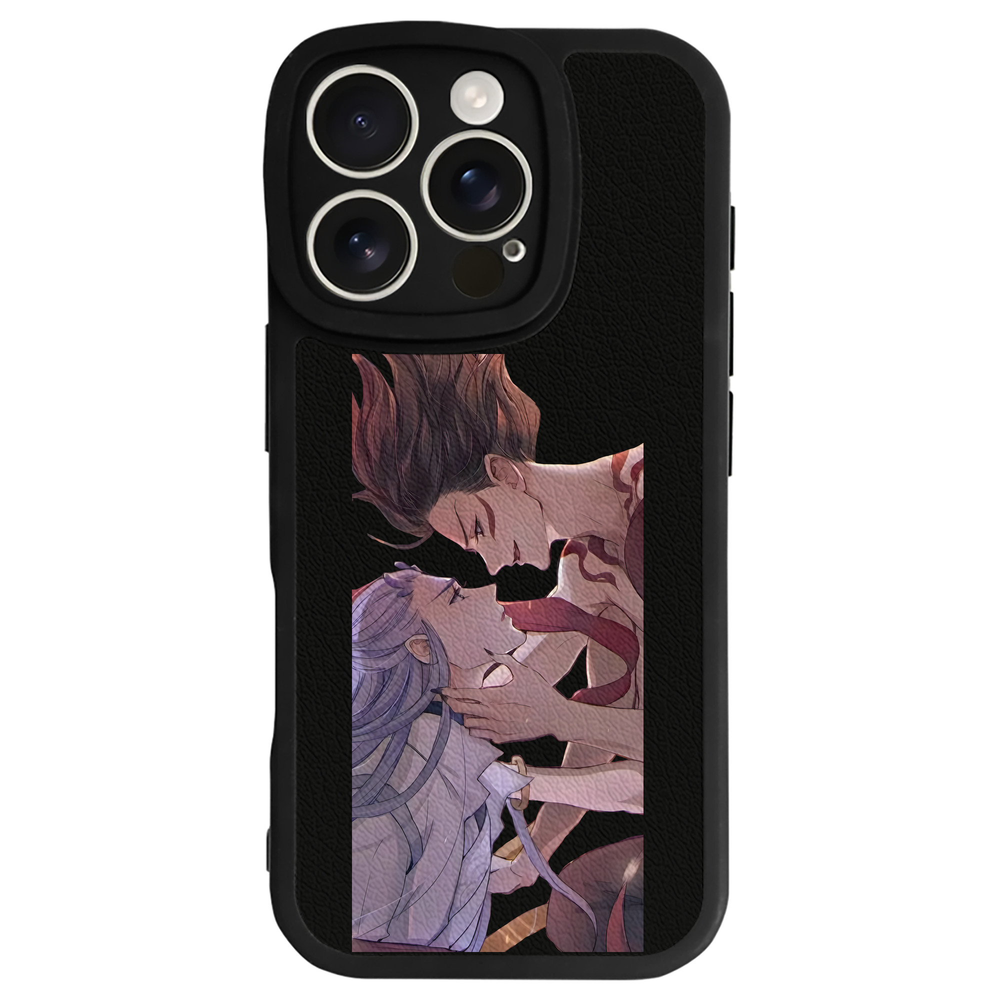 （画像用） Ne Zha 2 ナタ 魔童の大暴れ 【iPhone 16シリーズ対応】シリコンスマホケース（レザー調） 材質：シリコン